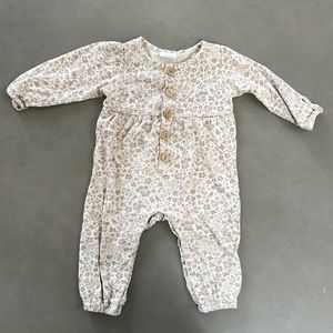 City mouse floral jumpsuit 9-12mos